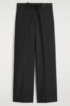 FLIESSENDE HOSE MIT KORDELZUGBUND
