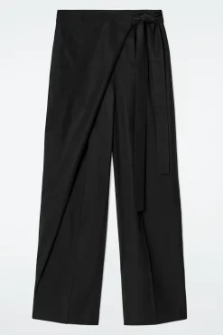 FLIESSENDE HOSE MIT WICKELFRONT