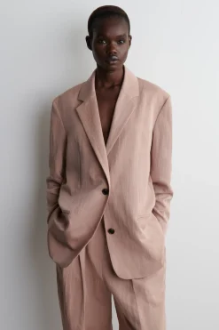 FLIESSENDER OVERSIZED-BLAZER
