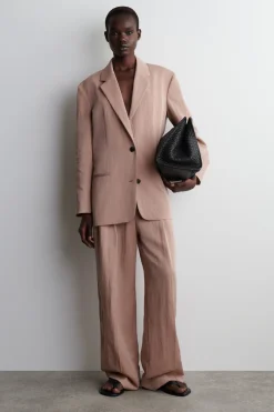 FLIESSENDER OVERSIZED-BLAZER