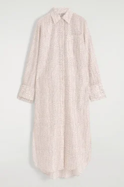 FLIESSENDES HEMDKLEID MIT PRINT