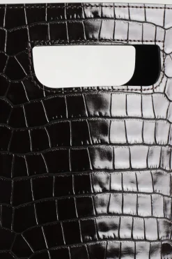 FOLIO MINI-TASCHE- LEDER IN KROKODILOPTIK
