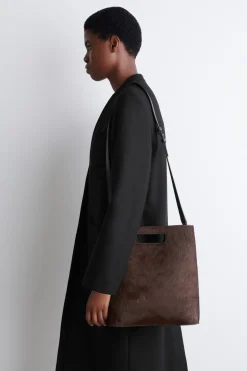 FOLIO TASCHE - LEDER MIT PONYHAAR-EFFEKT