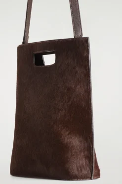 FOLIO TASCHE - LEDER MIT PONYHAAR-EFFEKT