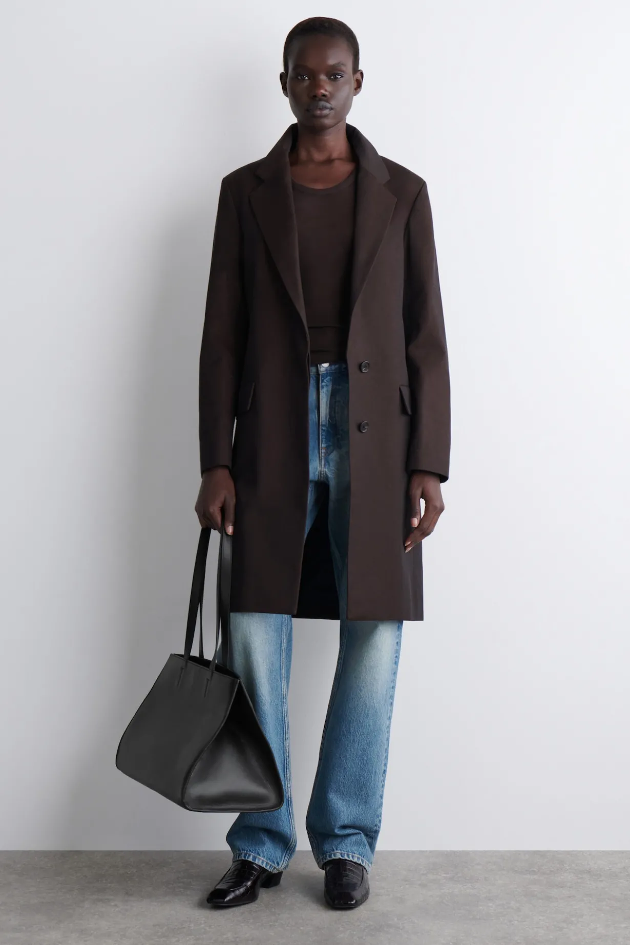 GALLERY TOTE BAG - LEDER