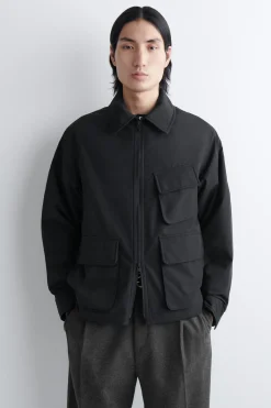 GEFÜTTERTE UTILITY-JACKE AUS NYLON