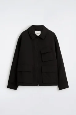 GEFÜTTERTE UTILITY-JACKE AUS NYLON