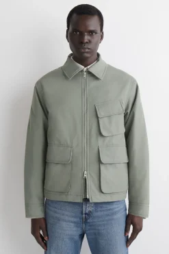 GEFÜTTERTE UTILITY-JACKE AUS NYLON