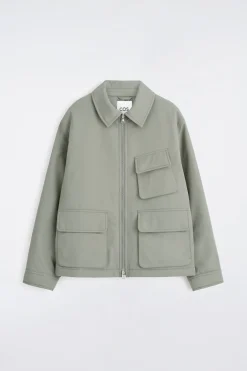 GEFÜTTERTE UTILITY-JACKE AUS NYLON