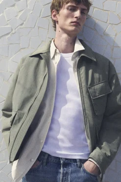 GEFÜTTERTE UTILITY-JACKE AUS NYLON
