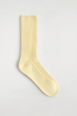 GERIPPTE KASCHMIRSOCKEN