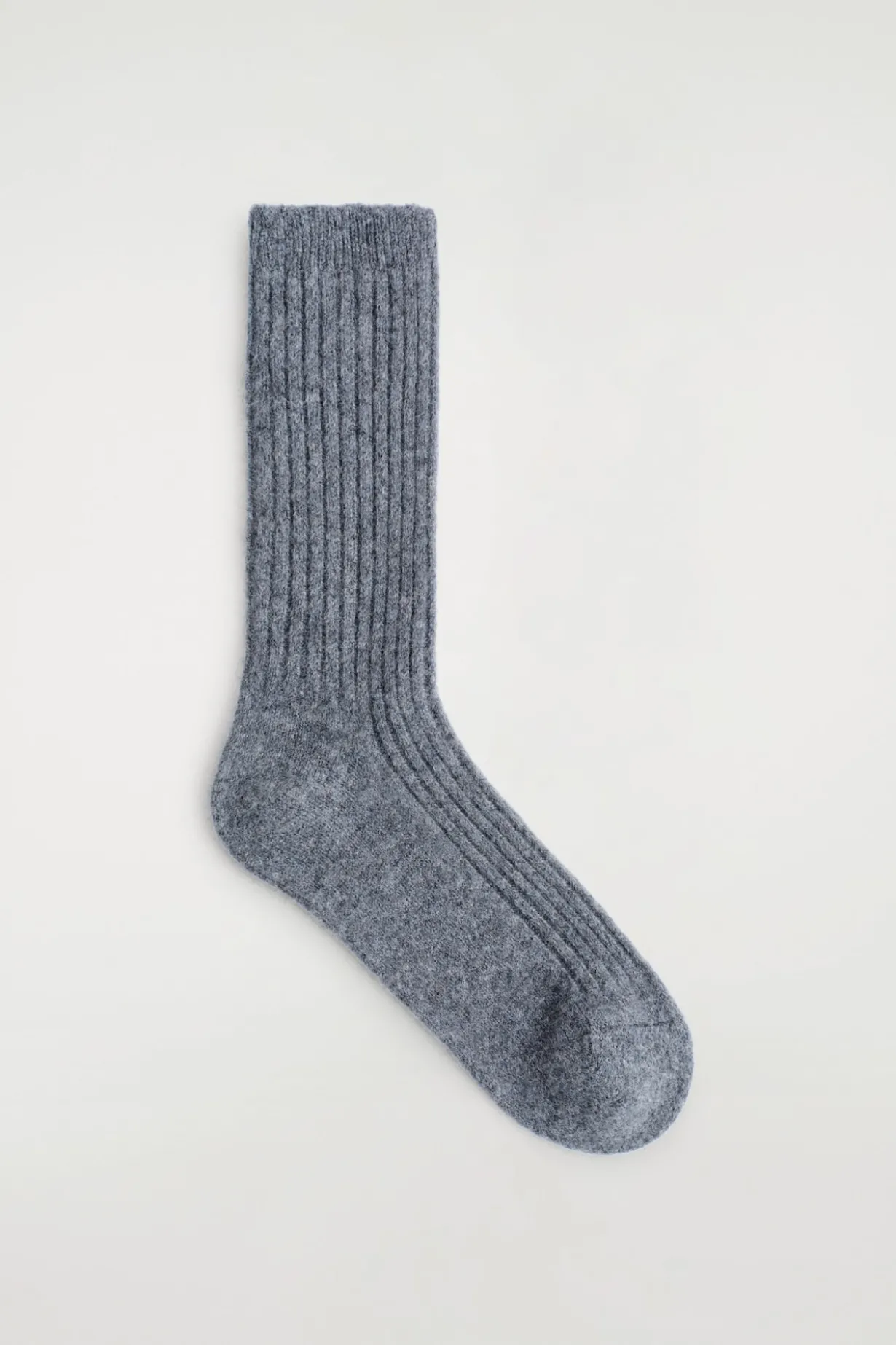 GERIPPTE KASCHMIRSOCKEN