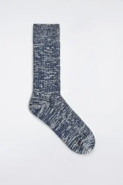 GERIPPTE SOCKEN AUS WOLL-MIX