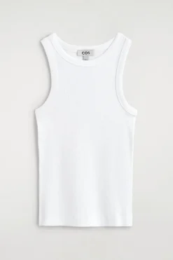 GERIPPTES TANKTOP AUS BAUMWOLLE