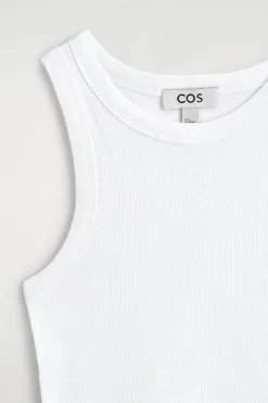 GERIPPTES TANKTOP AUS BAUMWOLLE