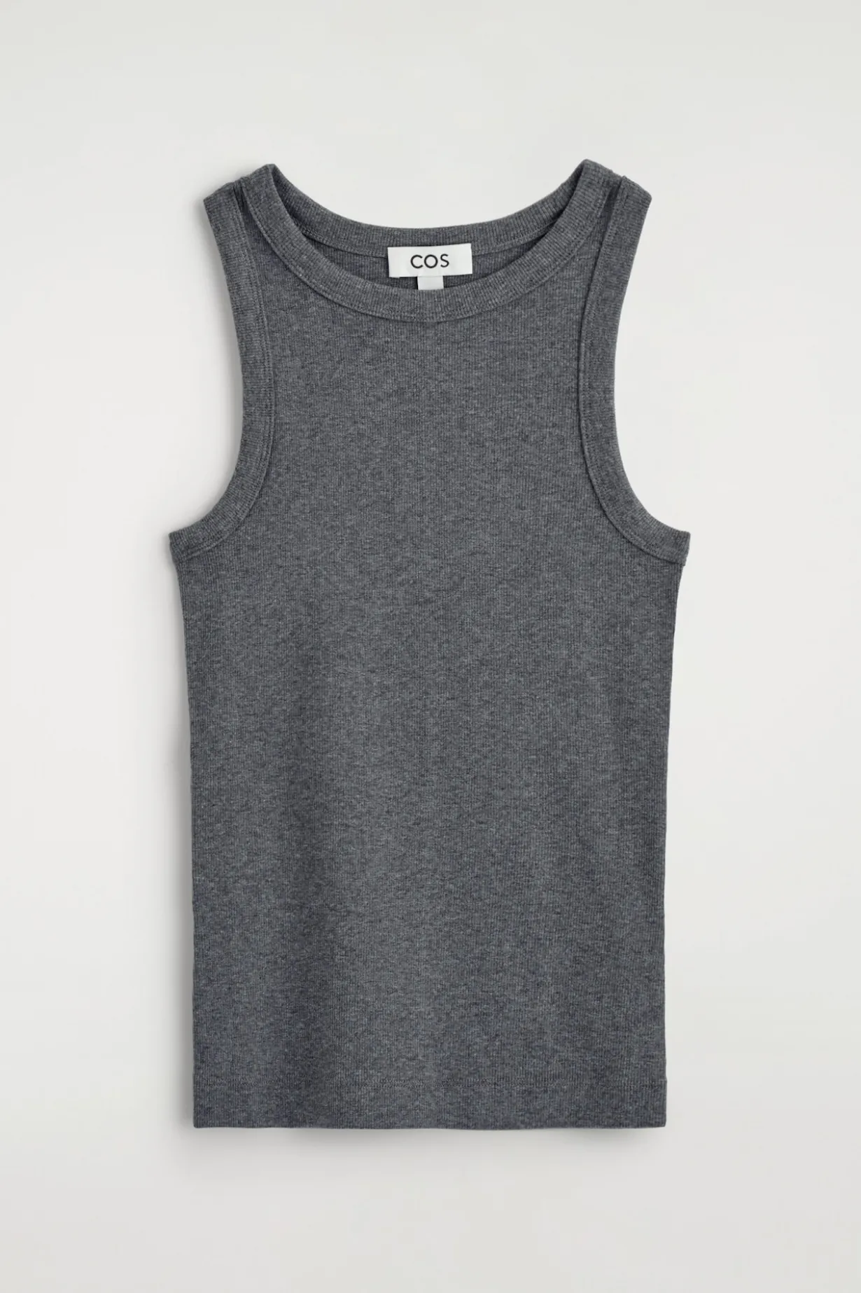 GERIPPTES TANKTOP AUS BAUMWOLLE
