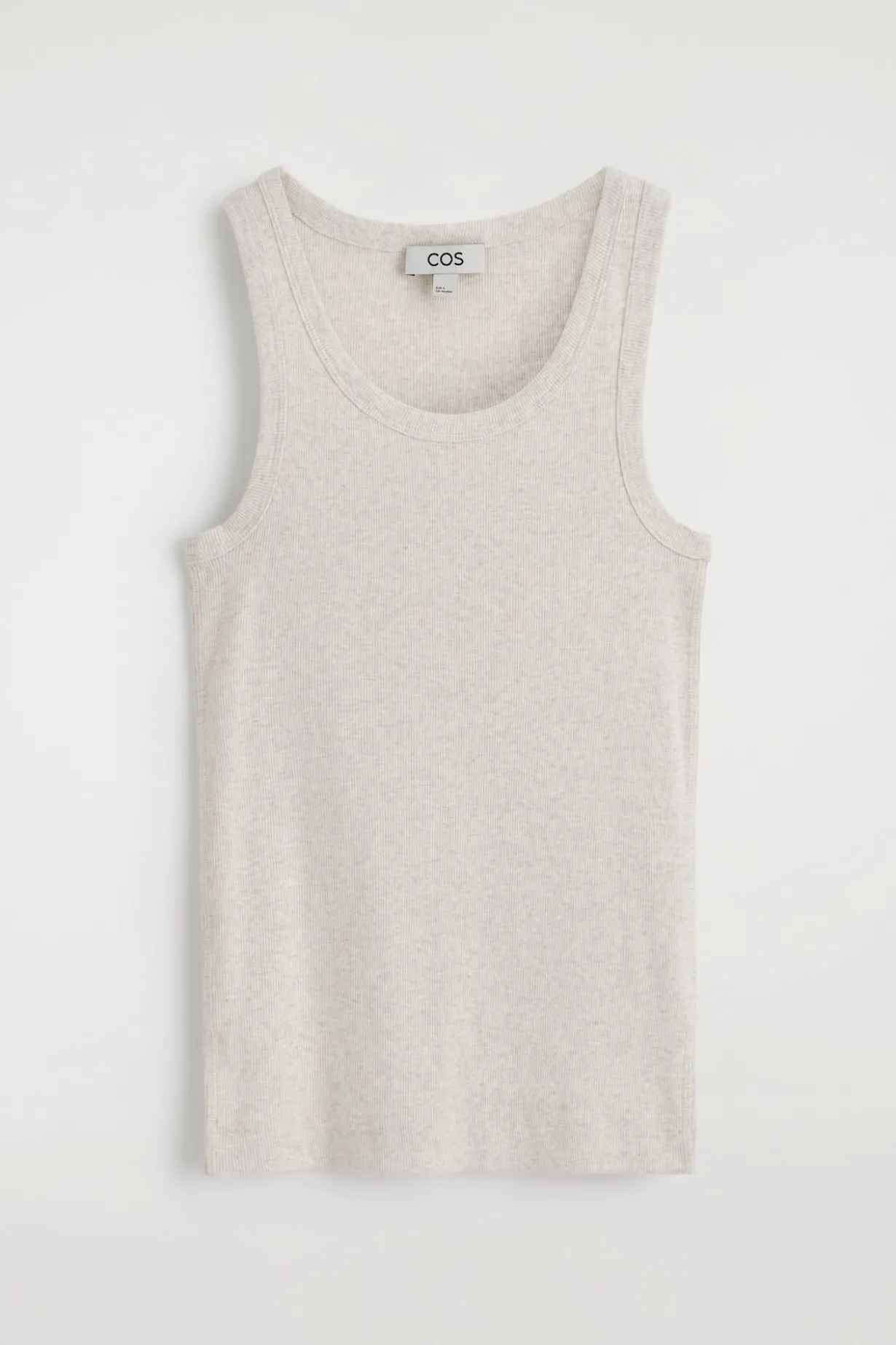 GERIPPTES TANKTOP AUS BAUMWOLLE