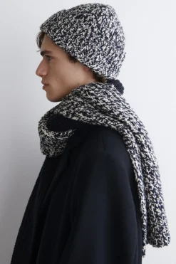 GESPRENKELTE BEANIE AUS WOLL-MIX