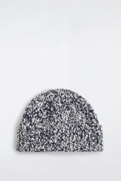 GESPRENKELTE BEANIE AUS WOLL-MIX