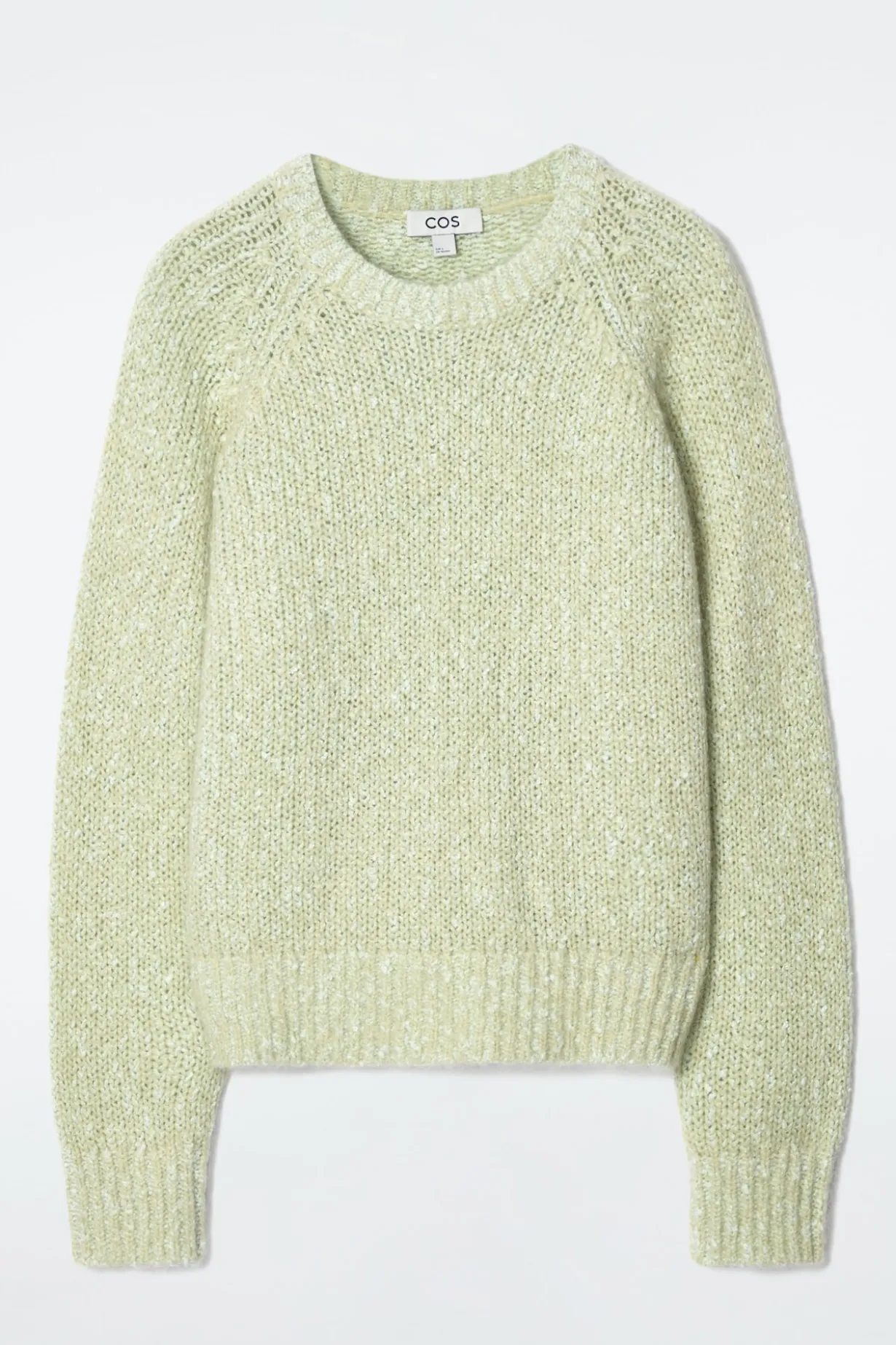 GESPRENKELTER PULLOVER AUS MOHAIR-MIX