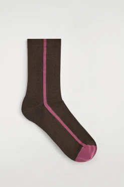 GESTREIFTE SOCKEN AUS BAUMWOLLE