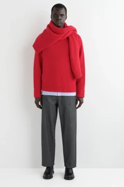 GROBSTRICKPULLOVER AUS KASCHMIR