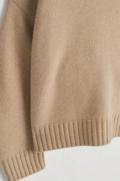 GROBSTRICKPULLOVER AUS KASCHMIR