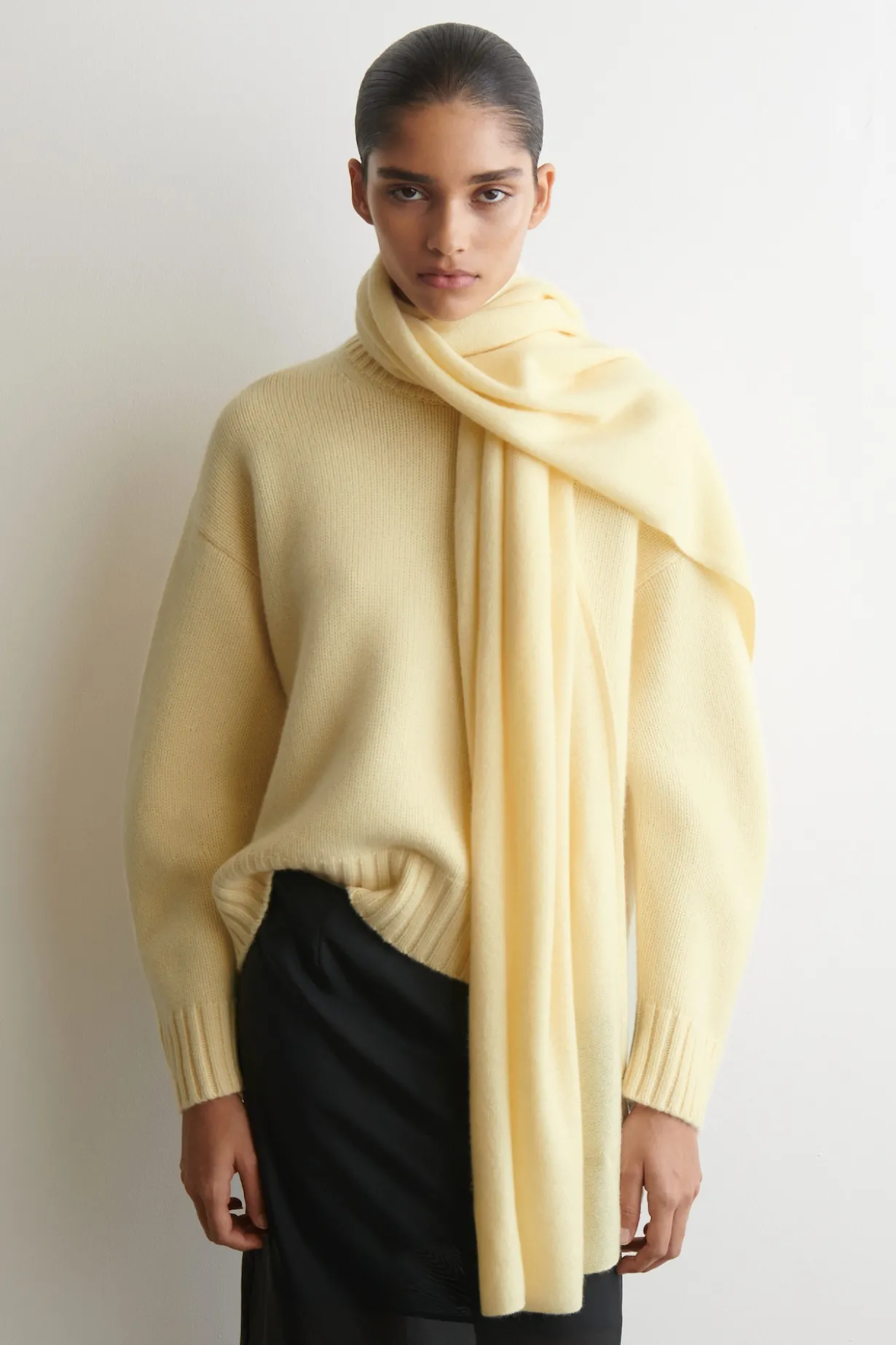 GROBSTRICKPULLOVER AUS KASCHMIR