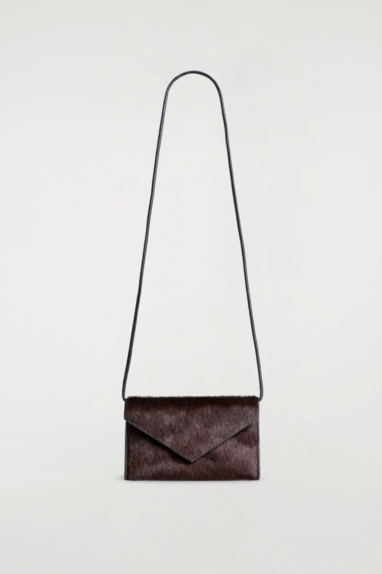 HANDYTASCHE - LEDER MIT PONYHAAR-EFFEKT