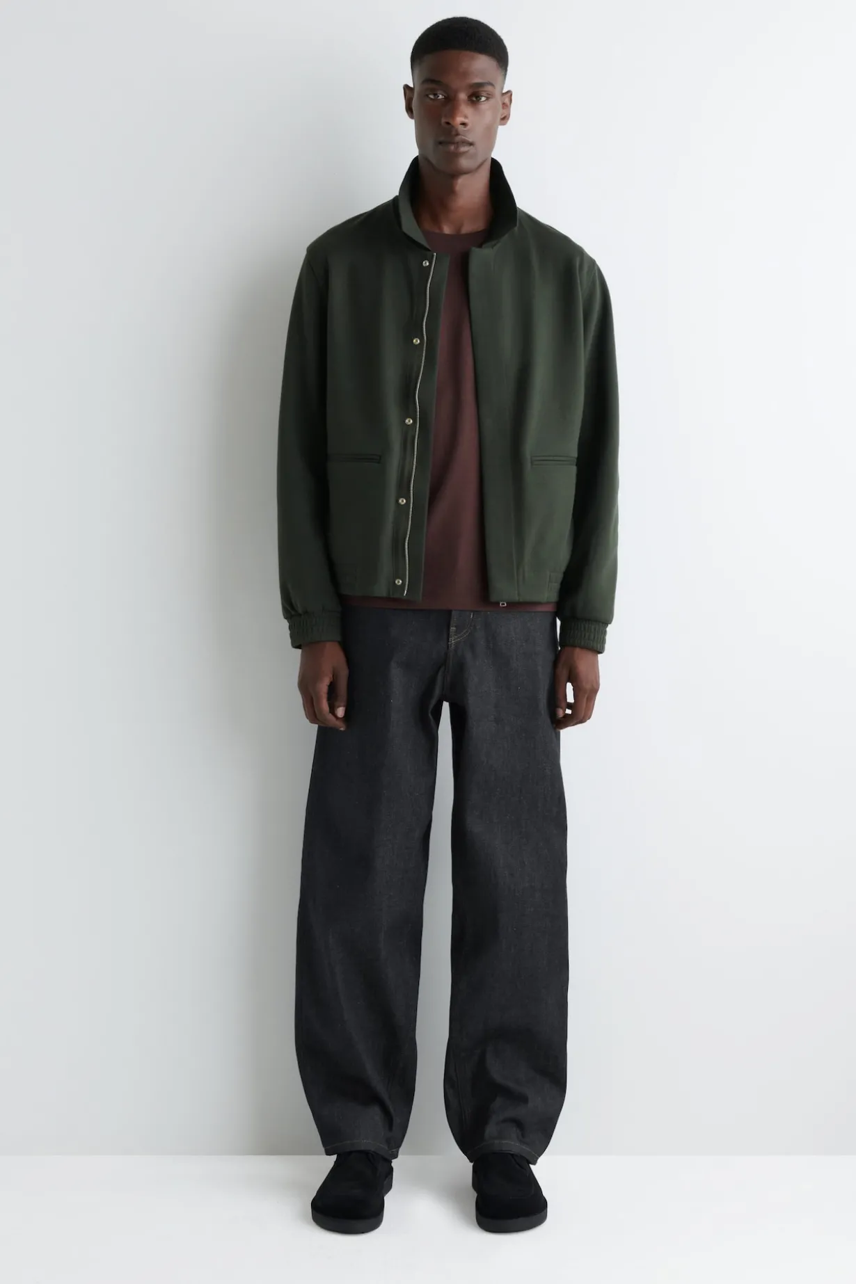 HARRINGTON-JACKE AUS JERSEY