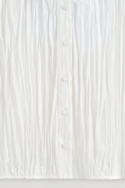HEMD AUS BAUMWOLLE IN KNITTEROPTIK MIT LATZDETAIL