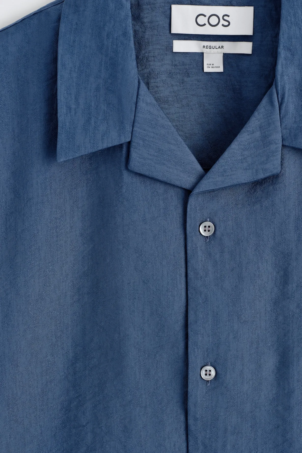 HEMD AUS JACQUARD MIT REVERSKRAGEN