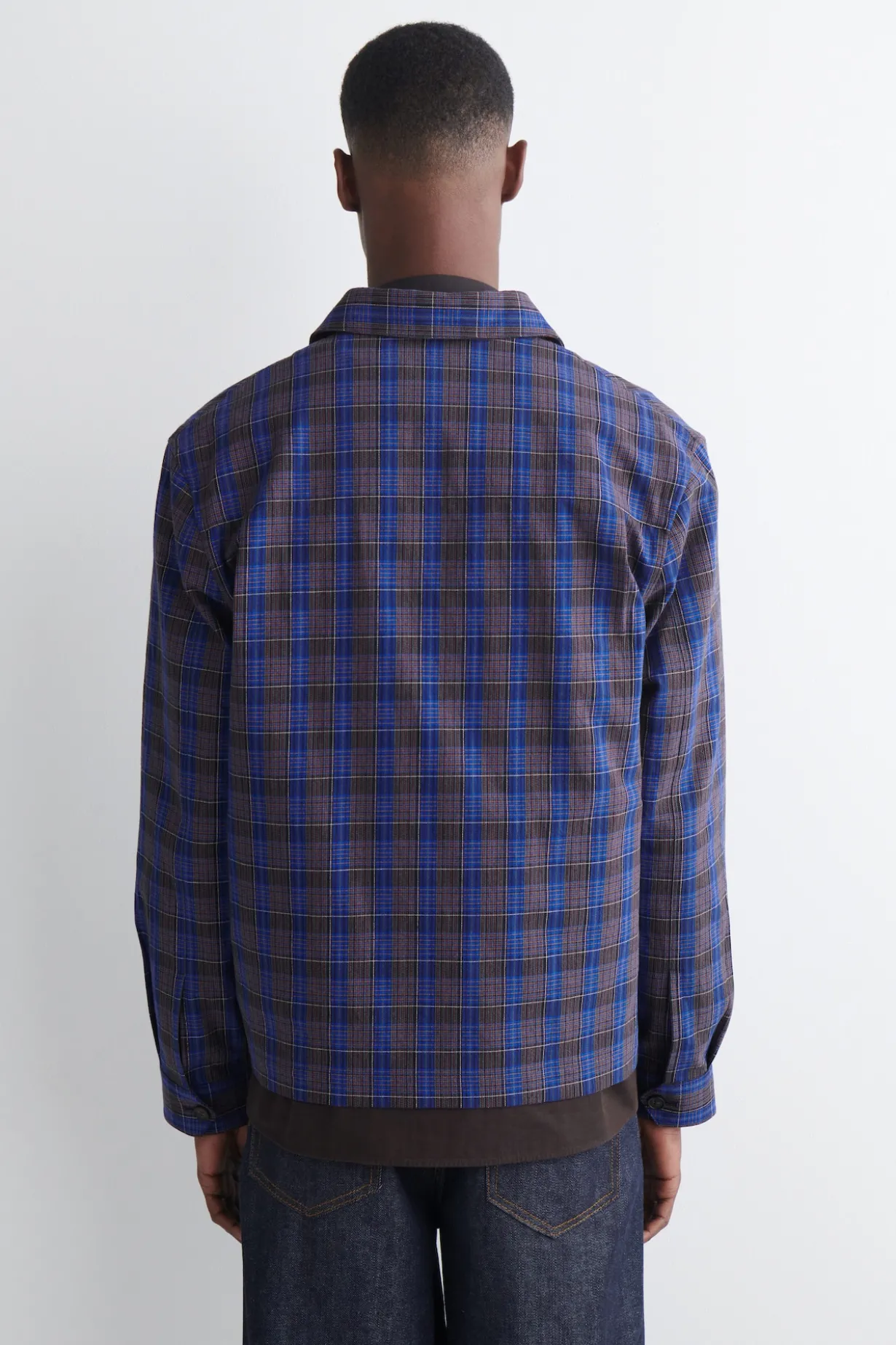 HEMDJACKE AUS BAUMWOLLE MIT REISSVERSCHLUSS