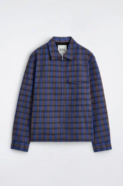 HEMDJACKE AUS BAUMWOLLE MIT REISSVERSCHLUSS