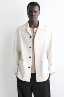 HEMDJACKE AUS DENIM