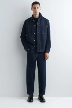HEMDJACKE AUS DENIM