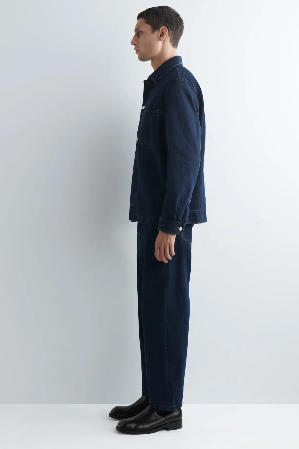 HEMDJACKE AUS DENIM