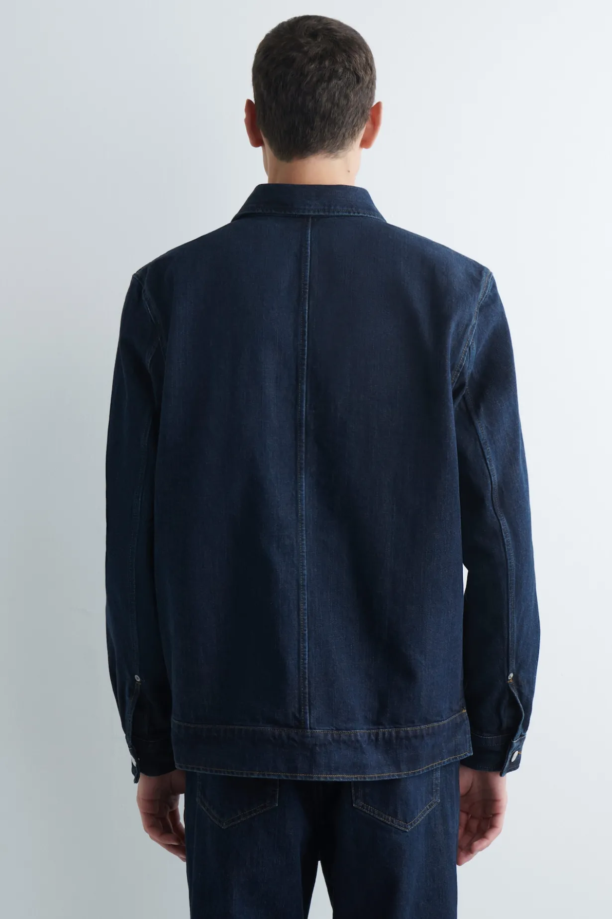HEMDJACKE AUS DENIM