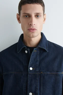 HEMDJACKE AUS DENIM