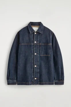 HEMDJACKE AUS DENIM