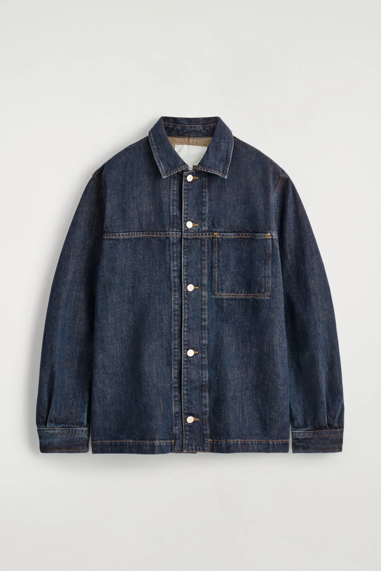 HEMDJACKE AUS DENIM