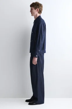 HEMDJACKE AUS DENIM