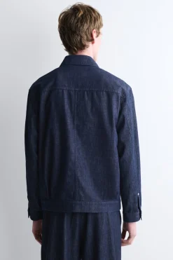 HEMDJACKE AUS DENIM