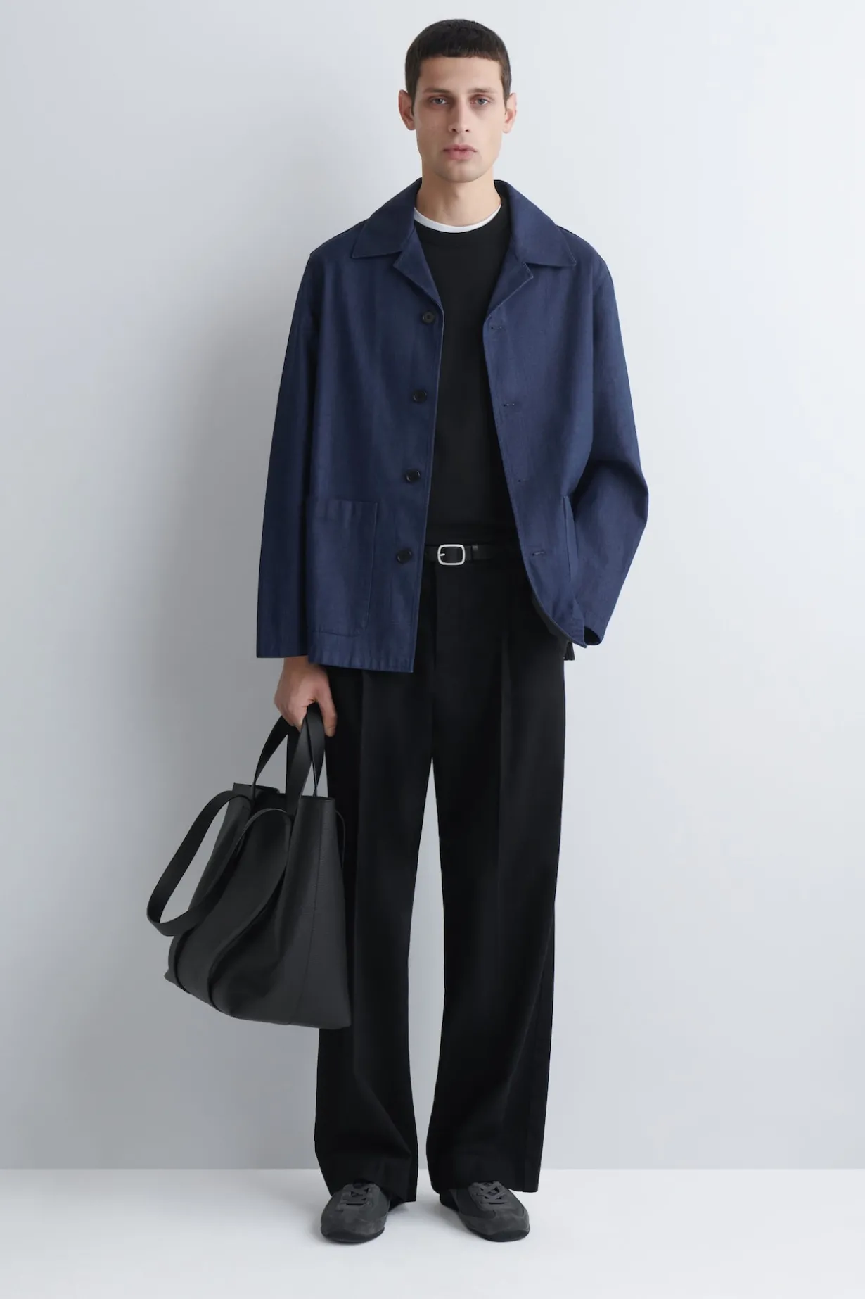 HEMDJACKE AUS DENIM