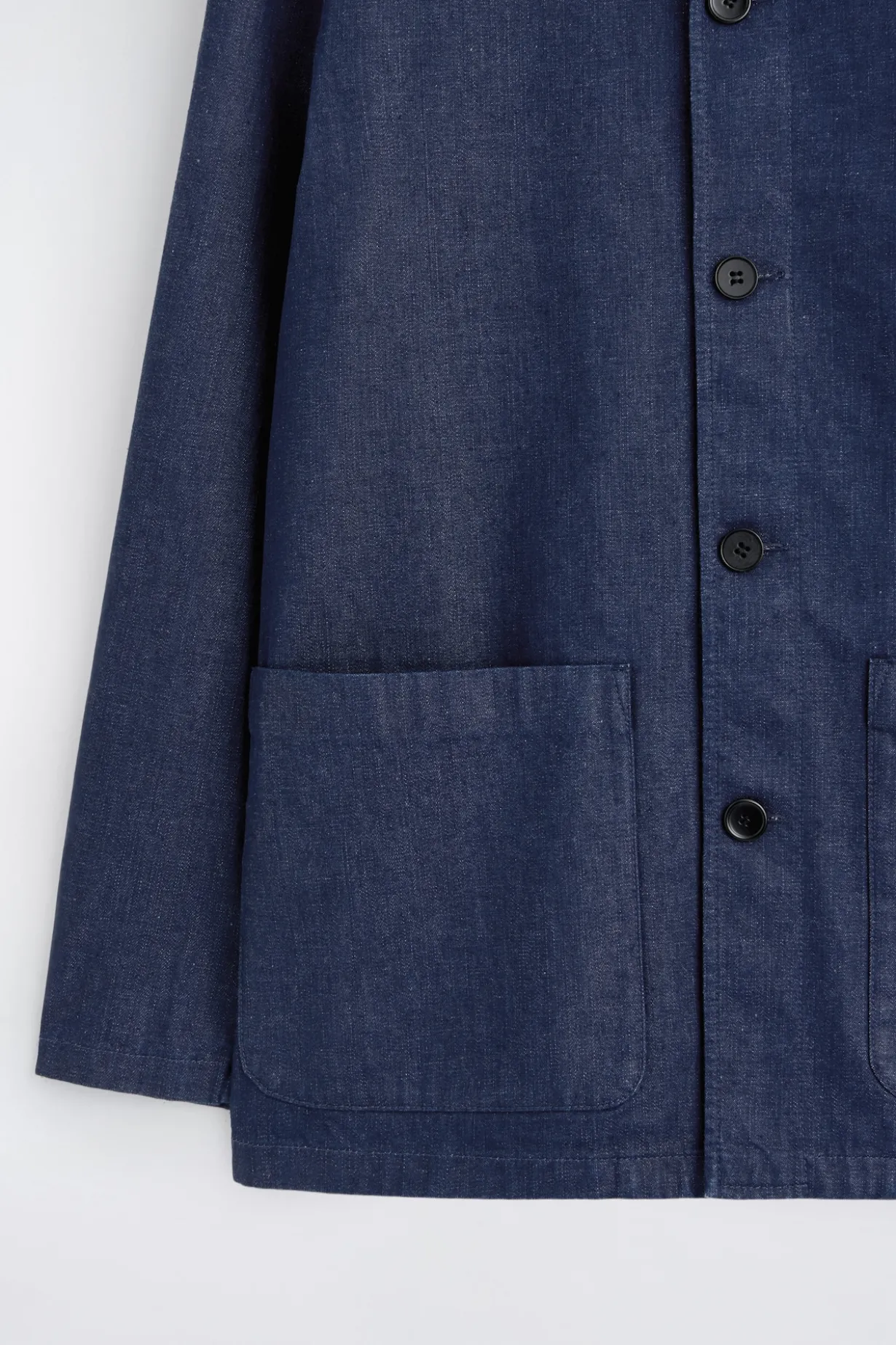 HEMDJACKE AUS DENIM
