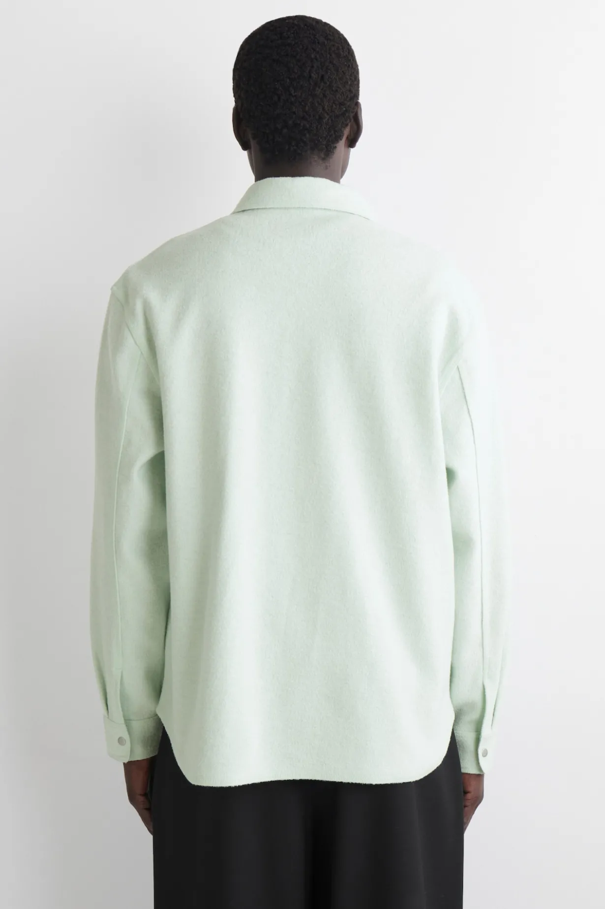 HEMDJACKE AUS GEKOCHTER WOLLE