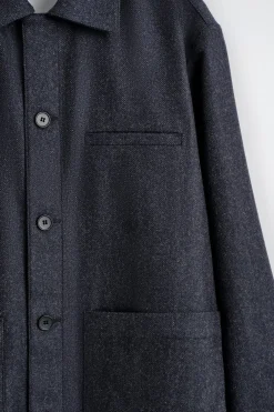 HEMDJACKE AUS WOLLE