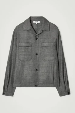HEMDJACKE AUS WOLLFLANELL