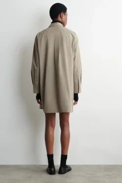 HEMDKLEID AUS BAUMWOLLE MIT GÜRTEL