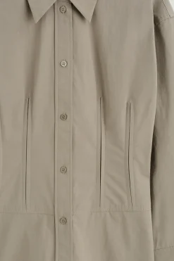HEMDKLEID AUS BAUMWOLLE MIT GÜRTEL